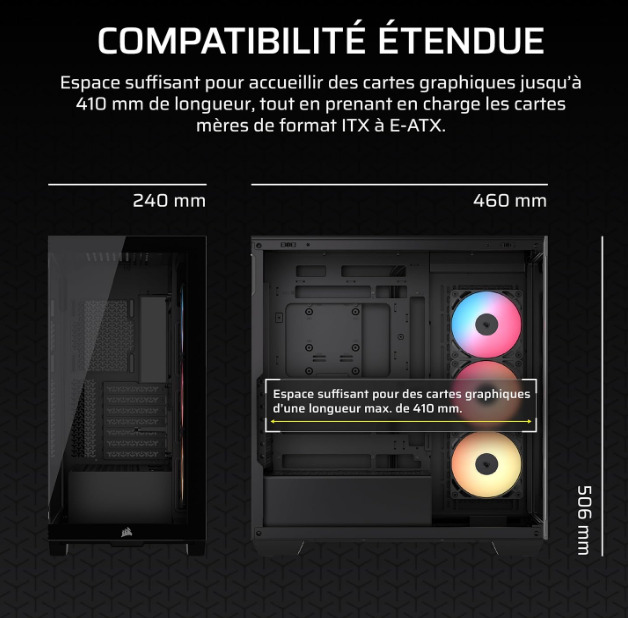 Dimensions & compatibilité